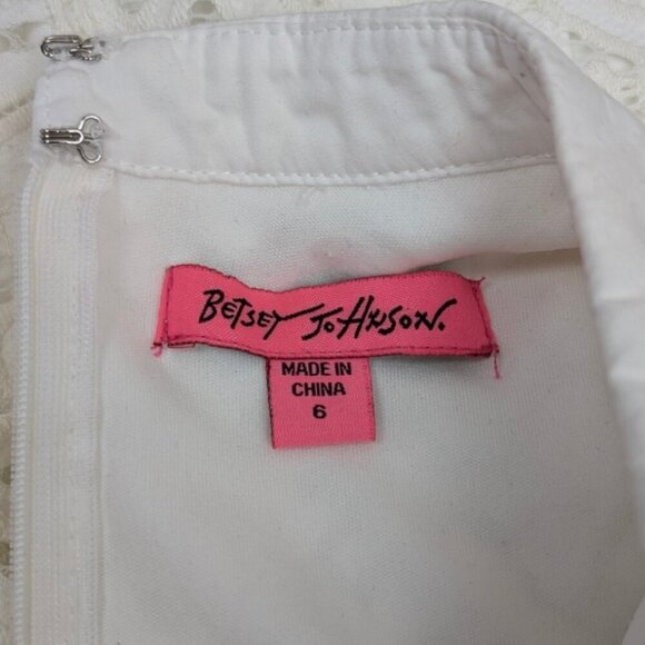 Betsey Johnson White Lace Dress - Picture 6 of 6